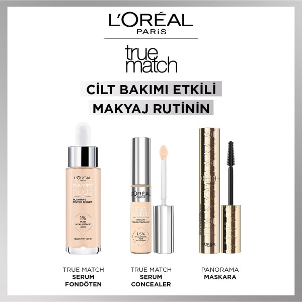 L'Oréal Paris True Match Aydınlatan Serum Kapatıcı - 1N