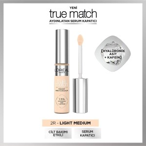 L'Oréal Paris True Match Aydınlatan Serum Kapatıcı - 2R - Thumbnail