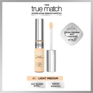 L'Oréal Paris True Match Aydınlatan Serum Kapatıcı - 4D - Thumbnail