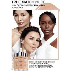 L'Oréal Paris True Match Nude Fondöten Serum 2-3 Light - Thumbnail