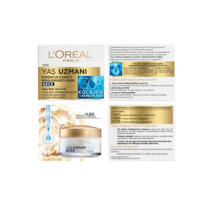 L'Oréal Paris Yaş Uzmanı 30+ Kırışıklık Karşıtı Nemlendirici Krem 50 Ml - 2