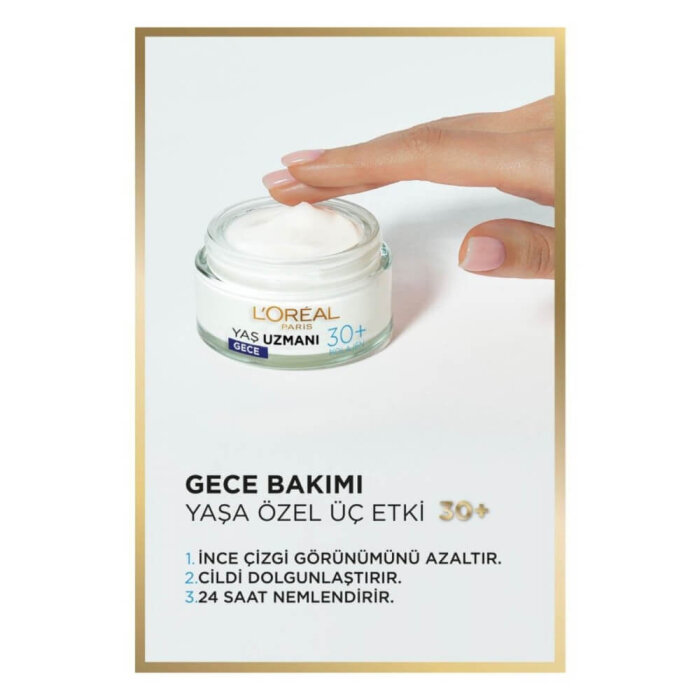 L'Oréal Paris Yaş Uzmanı 30+ Kırışıklık Karşıtı Nemlendirici Krem 50 Ml - 3