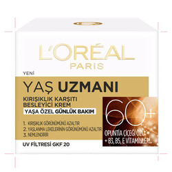 L'Oréal Paris Yaş Uzmanı 60+ Kırışıklık Karşıtı Besleyici Krem 50 Ml - Thumbnail