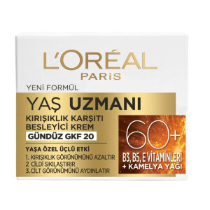 L'Oréal Paris Yaş Uzmanı 60+ Kırışıklık Karşıtı Besleyici Krem 50 Ml - 2