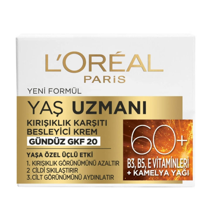 L'Oréal Paris Yaş Uzmanı 60+ Kırışıklık Karşıtı Besleyici Krem 50 Ml - 2