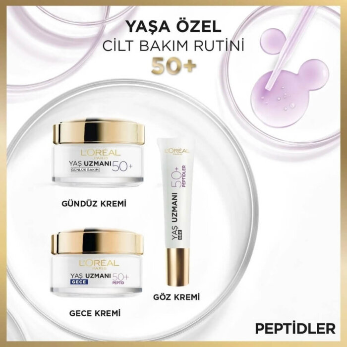 L'Oréal Yaş Uzmanı 50+ Göz Kremi 15 Ml - 3