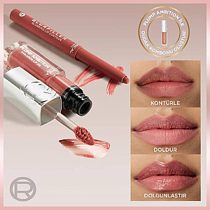 L'Oreal Paris Blurfiller Dudak Kalemi 635 Worth It Medium - 6