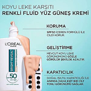 L'Oréal Paris Bright Reveal Niacinamide UV Light Güneş Kremi 50 Ml - 5