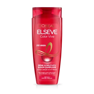 L'Oréal Paris Elseve Colorvive 2in1 Renk Koruyucu Bakım Şampuanı 450 Ml - Thumbnail