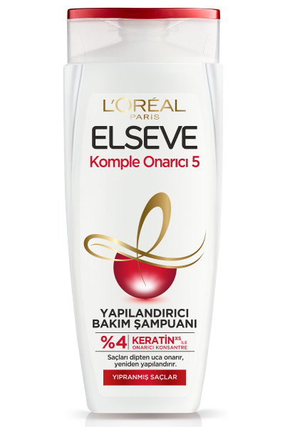 L'Oréal Paris Elseve Komple Onarıcı 5 Şampuan 450 Ml