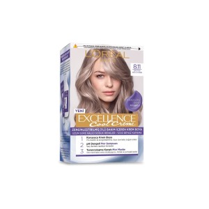 Loreal Paris Excellence - L'Oréal Paris Excellence Cool Creme Saç Boyası 8.11 Ekstra Küllü Sarı