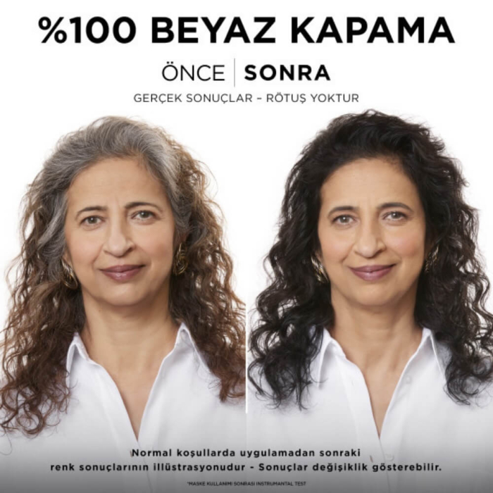 L'Oréal Paris Excellence Creme Gloss Saç Boyası 200 Yoğun Siyah - 5