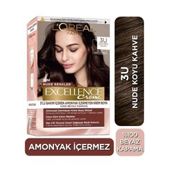 L'Oréal Paris Excellence Creme Nude Renkler 3U Koyu Kahve - Thumbnail
