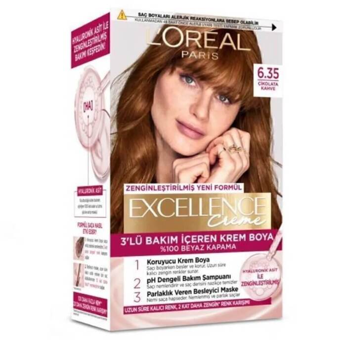 Loreal Paris Excellence Creme Saç Boyası 6.35 - 1