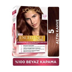 L'Oréal Paris Excellence Creme Saç Boyası 5.32 Altın Kahve - Thumbnail