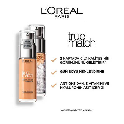 L'Oréal Paris True Match Foundation 1.5 Linen