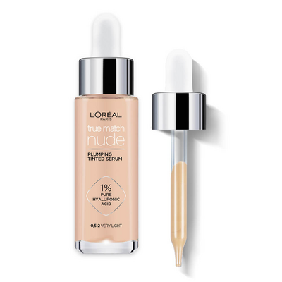 L'Oréal Paris True Match Nude Fondöten Serum 0.5-2 Very Light