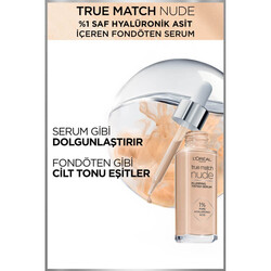 L'Oréal Paris True Match Nude Fondöten Serum 0.5-2 Very Light - Thumbnail