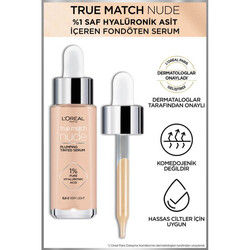 L'Oréal Paris True Match Nude Fondöten Serum 0.5-2 Very Light - Thumbnail