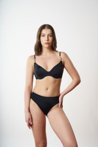 Louren Mayo - Louren B1803 Kaplı Bikini Takımı Siyah 38