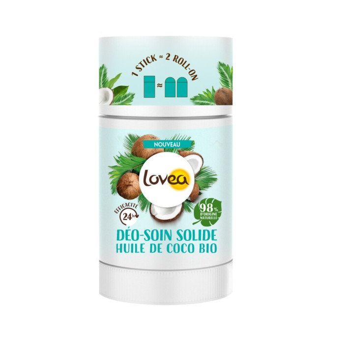 Lovea Solide Organic Coconut Oil Deo Stick 50 Gr