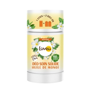 Lovea Solide Organic Monoi Oil Deo Stick 50 Gr - Thumbnail