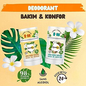 Lovea Solide Organic Monoi Oil Deo Stick 50 Gr - 4