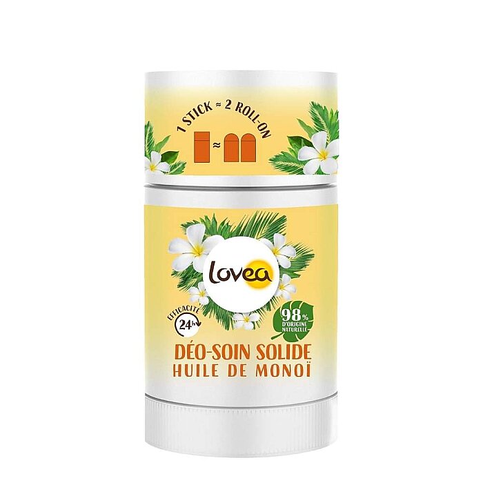 Lovea Solide Organic Monoi Oil Deo Stick 50 Gr - 1