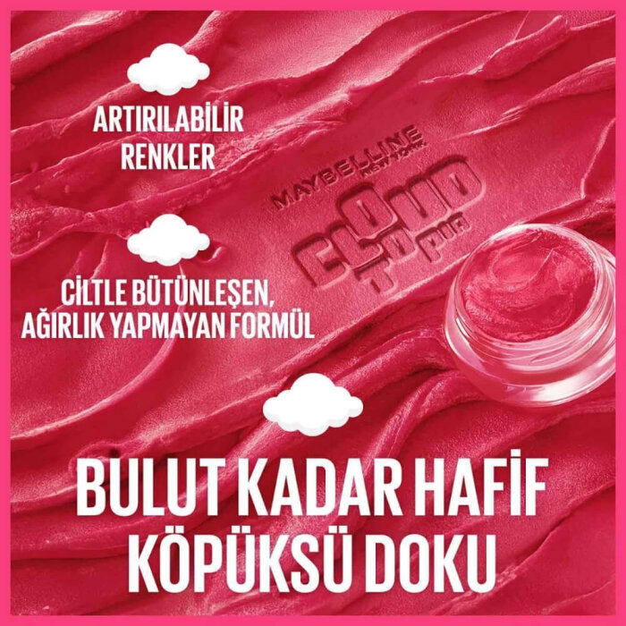Maybelline Blush Cloudtopia Köpük Dokulu Mat Allık 05 - 7