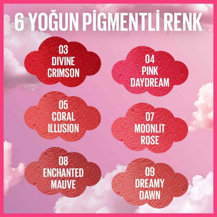 Maybelline Blush Cloudtopia Köpük Dokulu Mat Allık 08 - 9