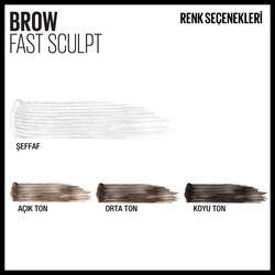 Maybelline Brow Fast Sculpt10 Clear - Thumbnail