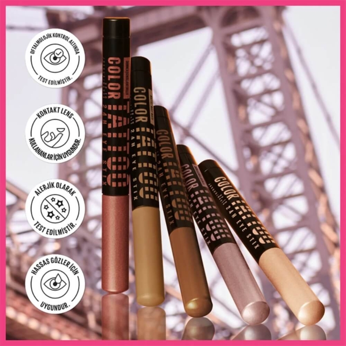 Maybelline Color Tattoo 24H Göz Farı Authentic - 4