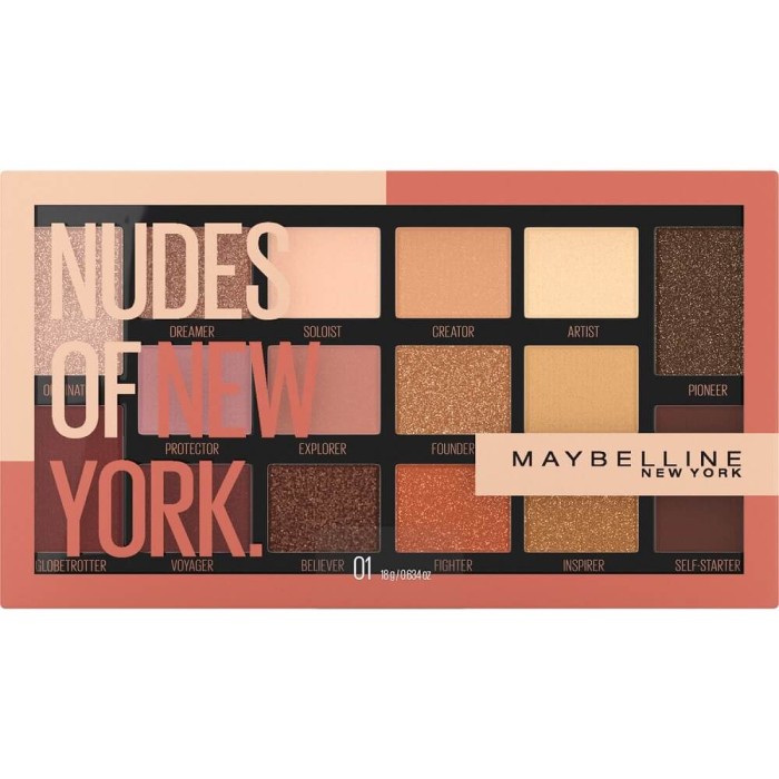 Maybelline Eyeshadow Palette Nudes Of New York