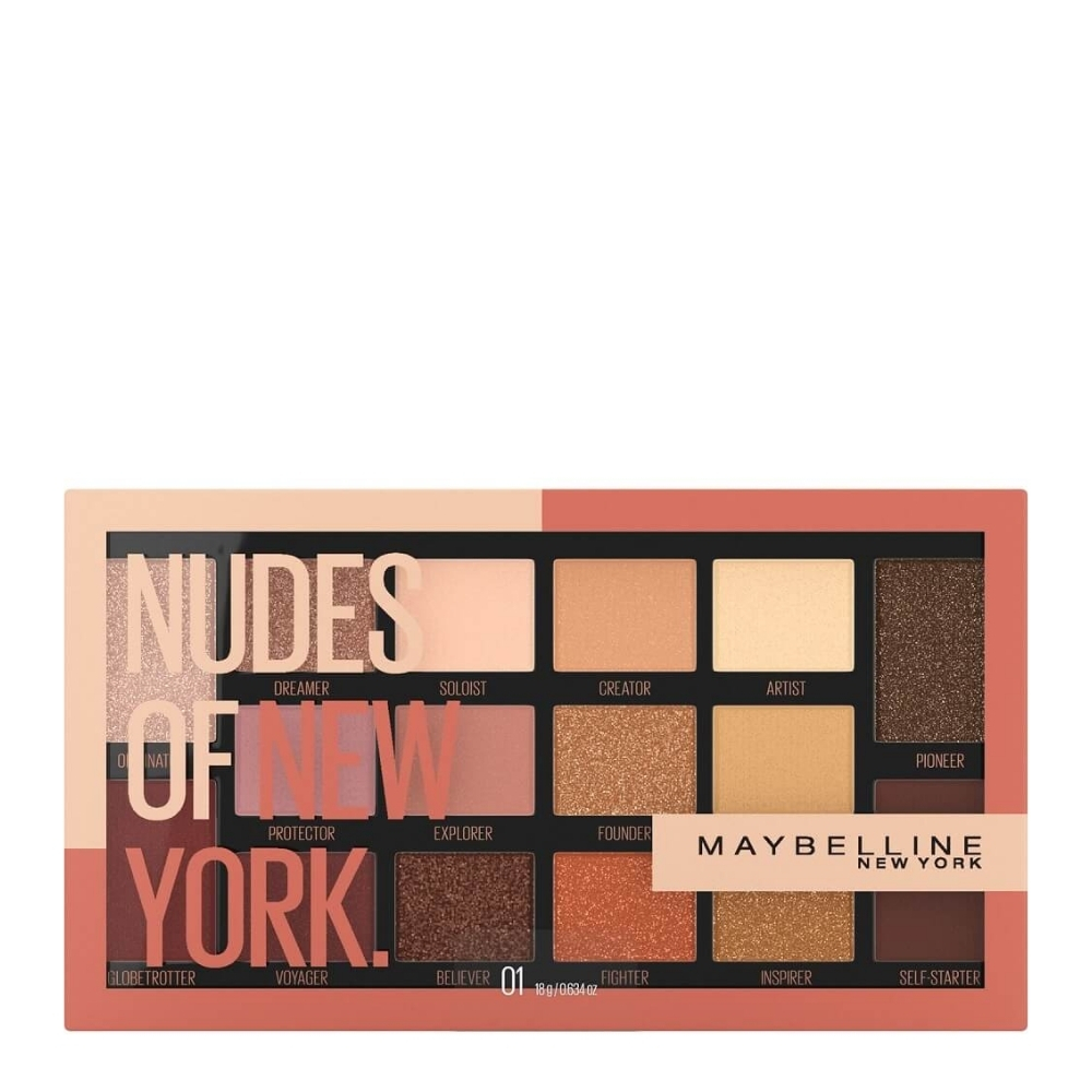 Maybelline Eyeshadow Palette Nudes Of New York