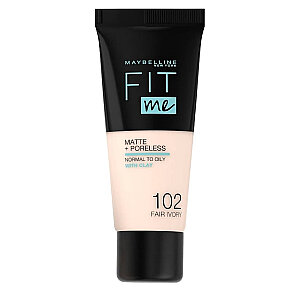 Maybelline Fit Me Matte Poreless Foundation 30 Ml 102 - Maybelline