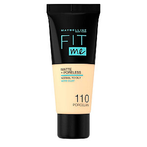 Maybelline Fit Me Matte Poreless Foundation 30 Ml 110 Porcelain - 1