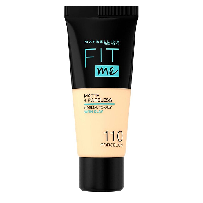 Maybelline Fit Me Matte Poreless Foundation 30 Ml 110 Porcelain - 1