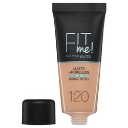 Maybelline Fit Me Matte Poreless Foundation 30 Ml 120 Classic Ivory - Thumbnail