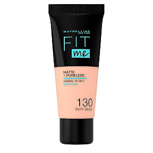 Maybelline Fit Me Matte Poreless Foundation 30 Ml 130 Buff Beige - 1