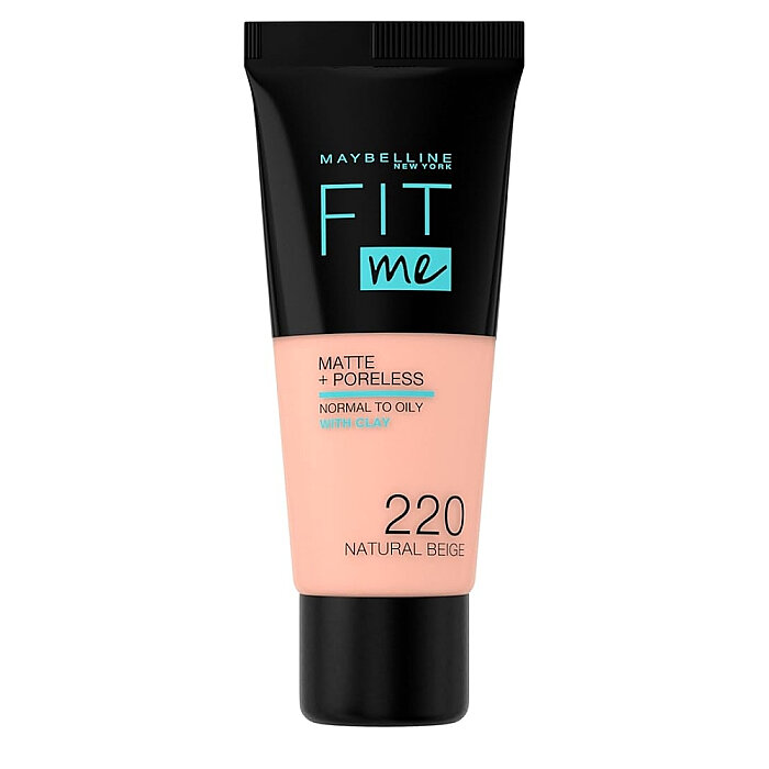 Maybelline Fit Me Matte Poreless Foundation 30 Ml 220 Natural Beige - 1