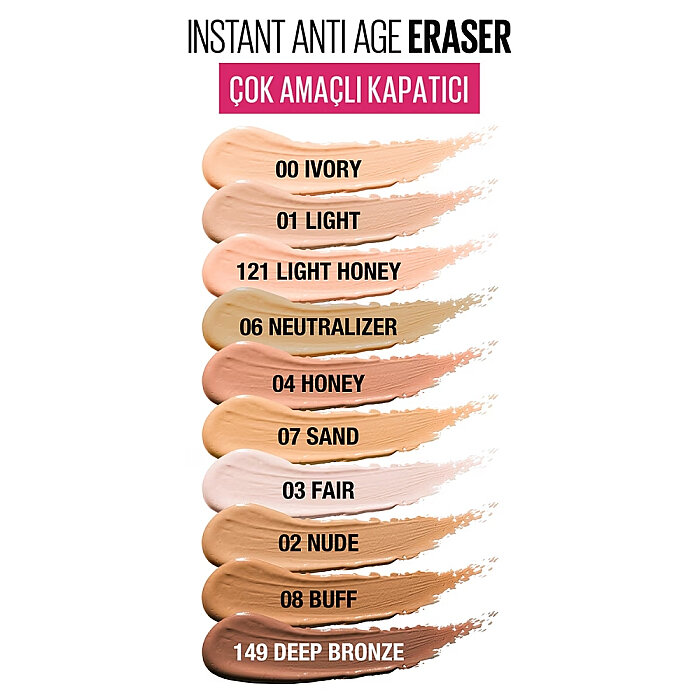 Maybelline Instant Eraser Eye Concealer 05 Brighten - 4