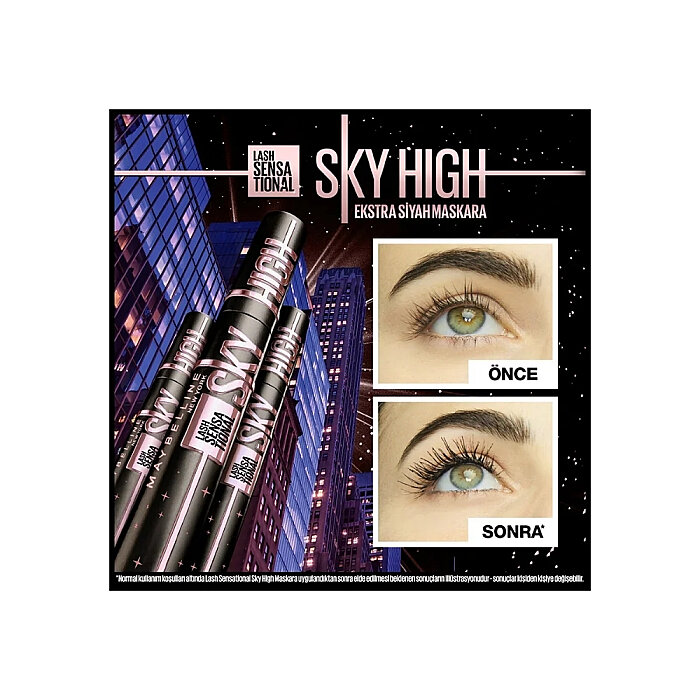 Maybelline Lash Sensational Sky High Cosmic Mascara Black - 2