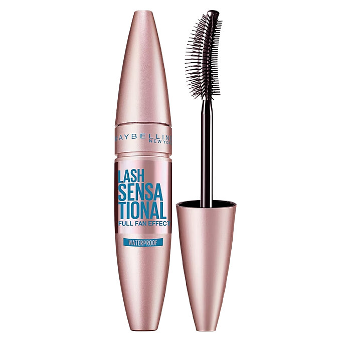 Maybelline Lash Sensational Yelpaze Etkili Suya Dayanıklı Maskara Siyah - 1