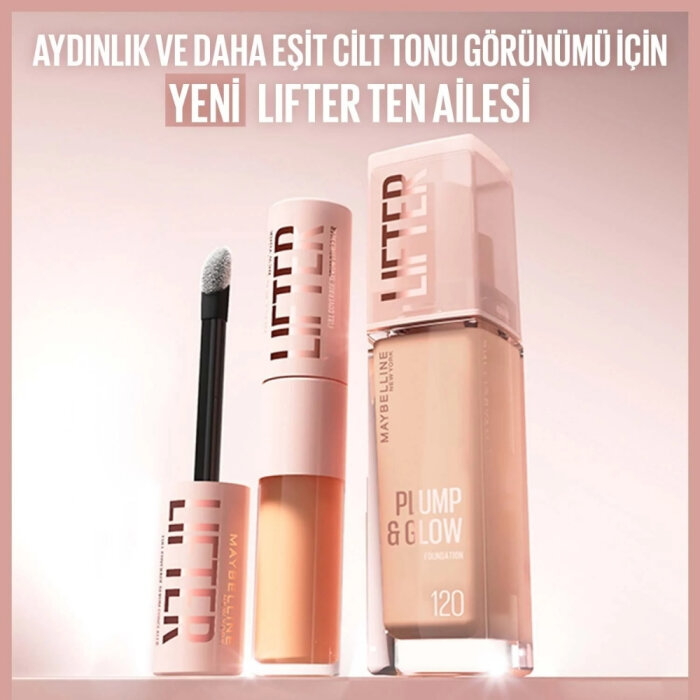 Maybelline Lifter Fondöten Plump&Glow 102 - 8