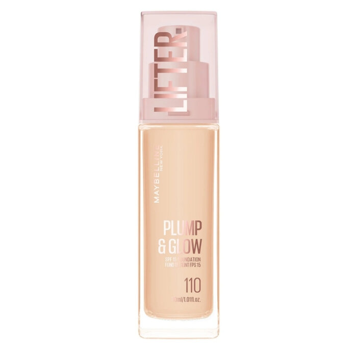 Maybelline Lifter Fondöten Plump&Glow 110 - 1
