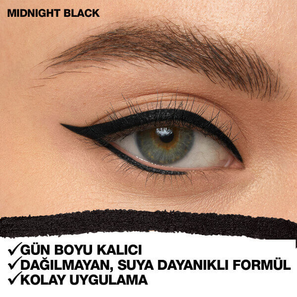Maybelline New York Lasting Drama Automatic Liner Göz Kalemi - Midnight Black