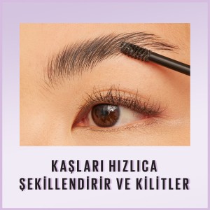 Maybelline New York Super Lock Brow Glue Kaş Sabitleyici Maskara - Thumbnail