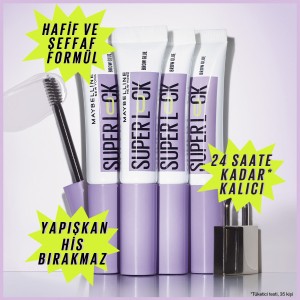 Maybelline New York Super Lock Brow Glue Kaş Sabitleyici Maskara - Thumbnail