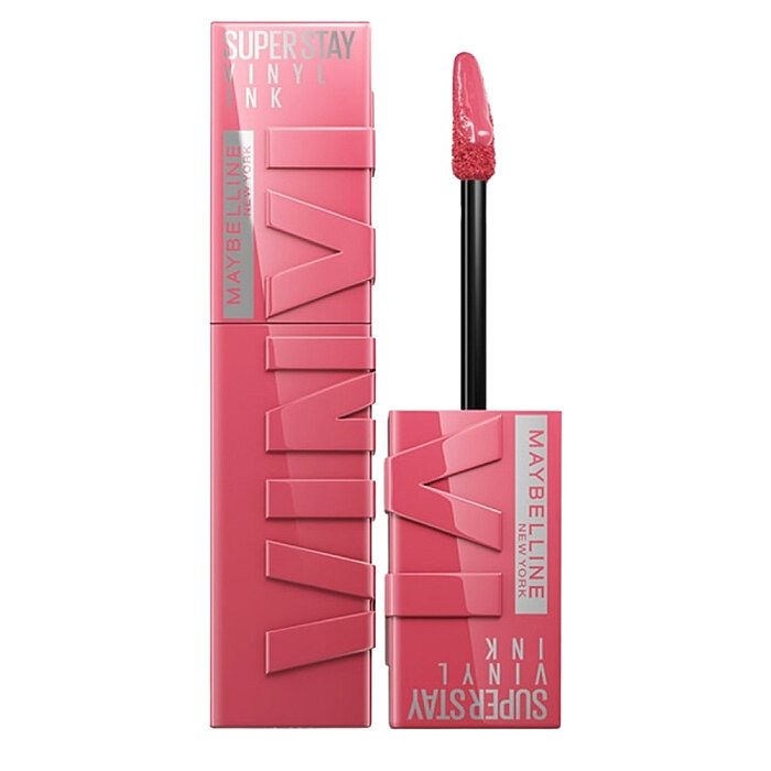Maybelline New York Super Stay Vinyl Ink Uzun Süre Kalıcı Likit Parlak Ruj 145 Rogue - 1
