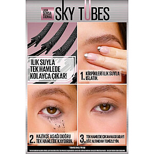 Maybelline Sky High Tubes Tubing Maskara Black - 3